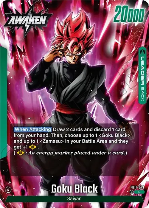 Goku Black - FB11-049 card art