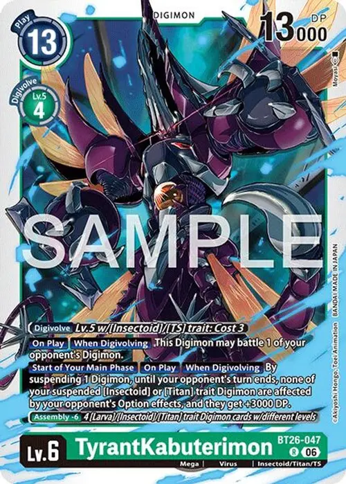 TyrantKabuterimon card art