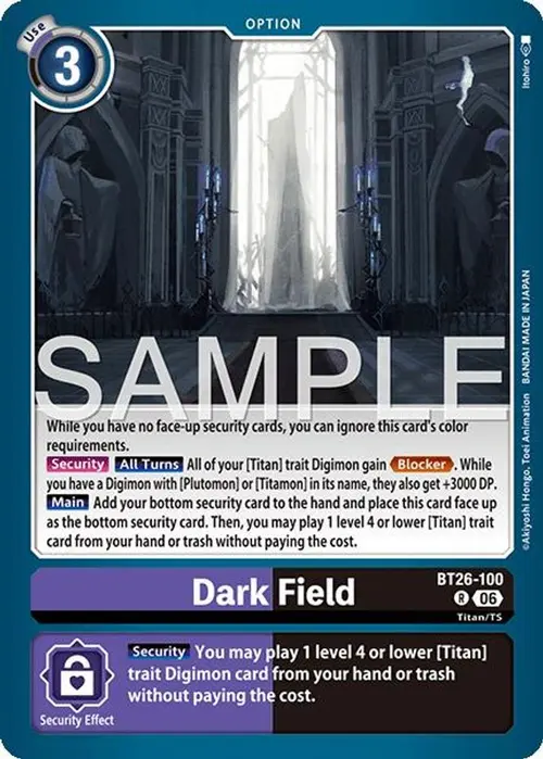 Dark Field card art