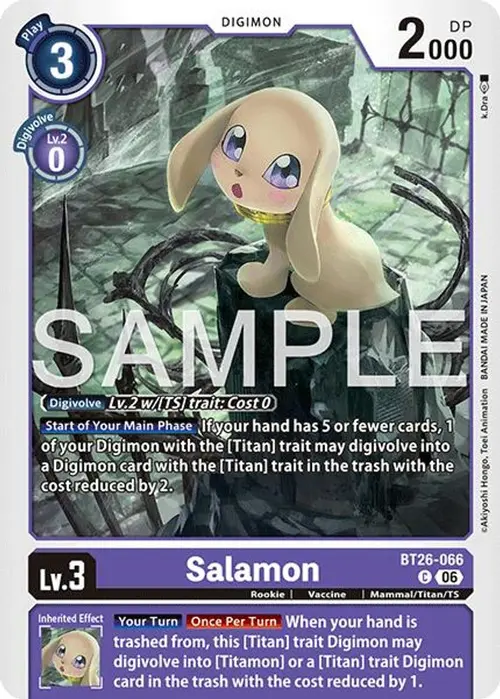 Salamon card art