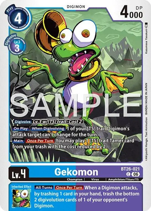 Gekomon card art
