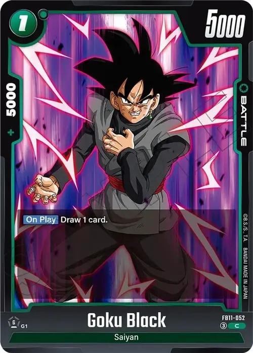 Goku Black - FB11-052 card art