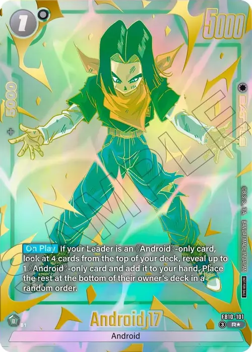 Android 17 - FB10-101 (Limited Pack 26-27 WAVE2) card art