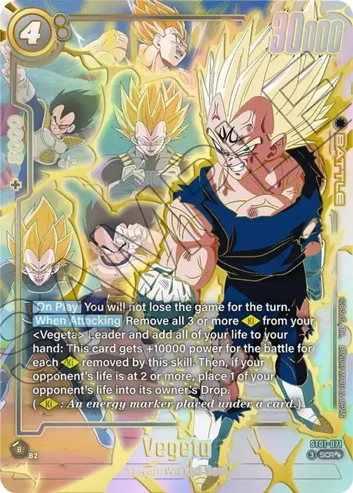 Vegeta - ST01-071 (Super Alternate Art) card art