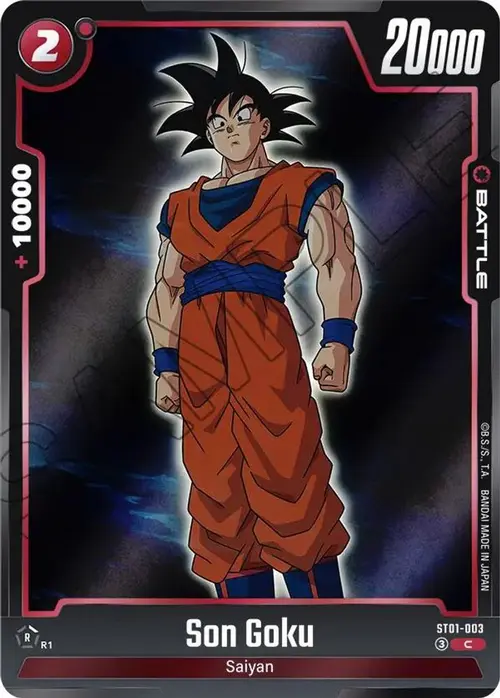 Son Goku - ST01-003 card art