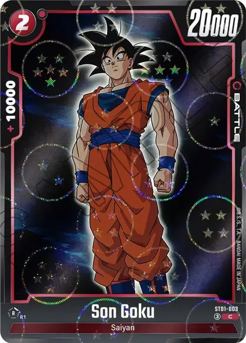 Son Goku - ST01-003 (Dragon Ball Pattern) card art