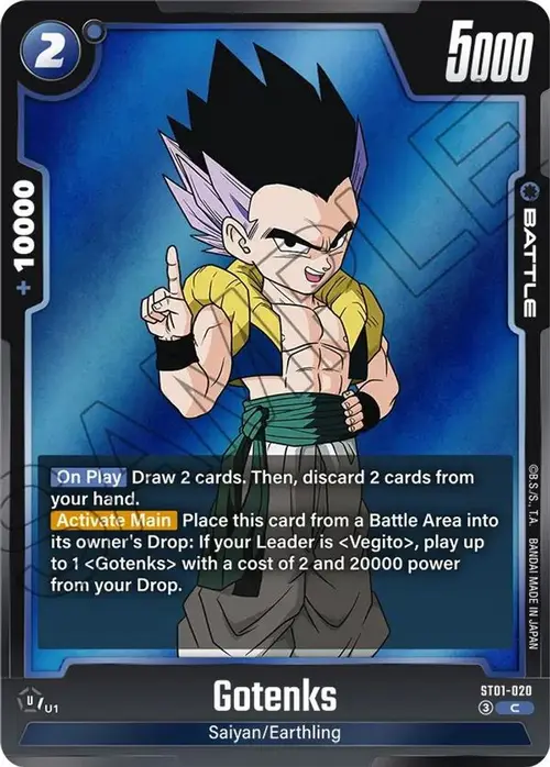 Gotenks - ST01-020 card art