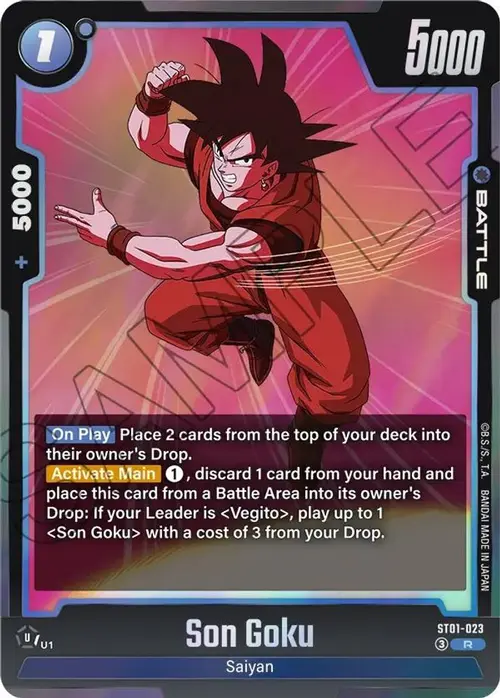 Son Goku - ST01-023 card art