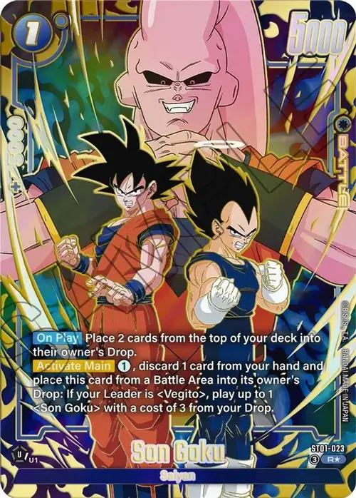 Son Goku - ST01-023 (Alternate Art) card art