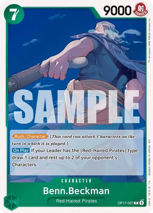 Benn.Beckman card art