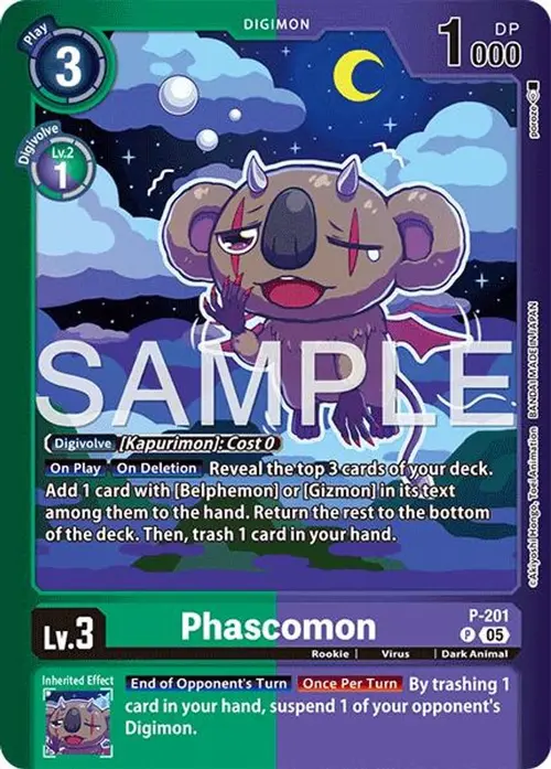 Phascomon card art