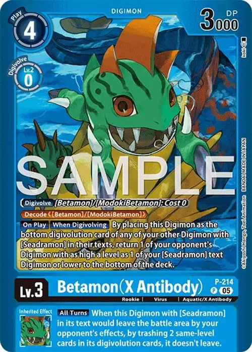 Betamon (X Antibody) card art