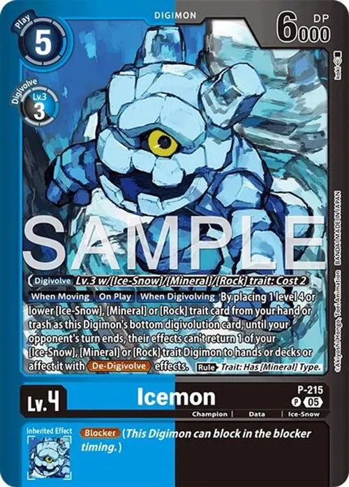 Icemon card art