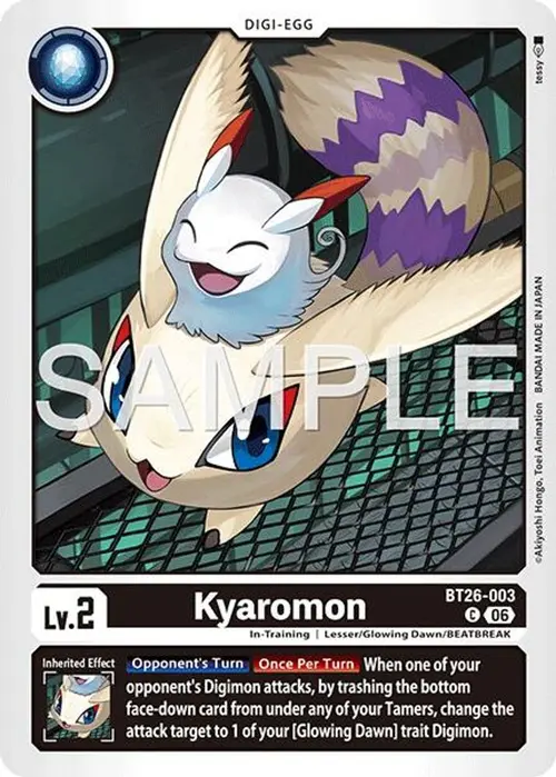 Kyaromon card art