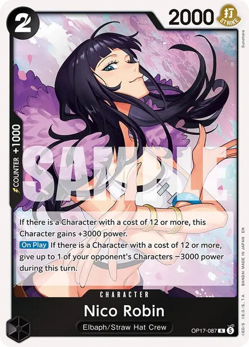 Nico Robin card art