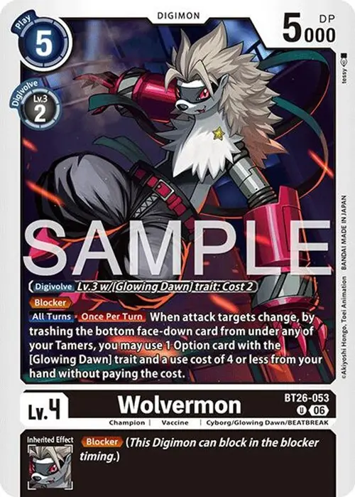 Wolvermon card art