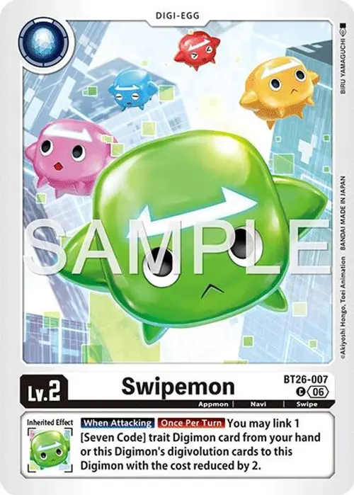 Swipemon card art