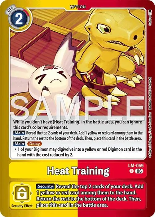 Heat Training card art