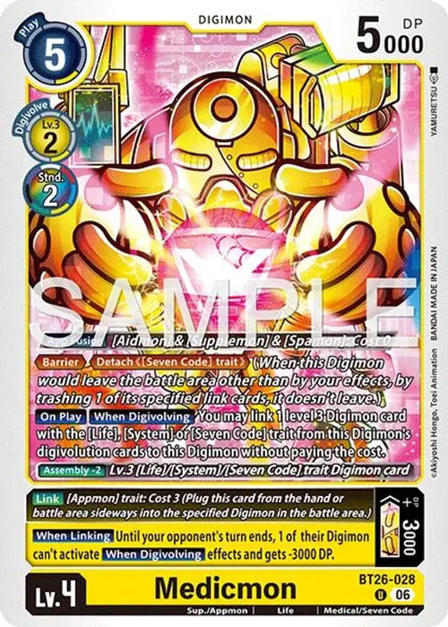 Medicmon card art