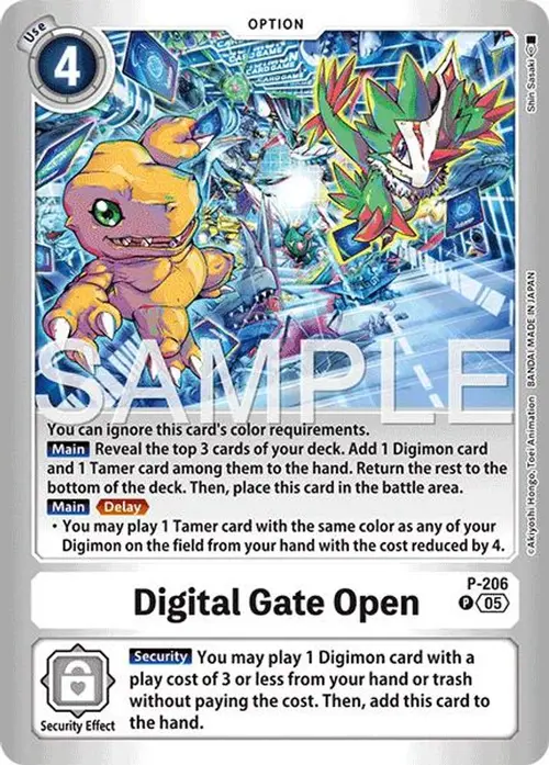 Digital Gate Open card art