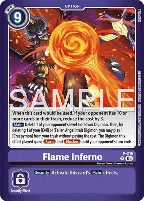 Flame Inferno card art