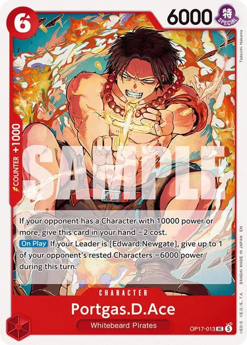 Portgas.D.Ace card art