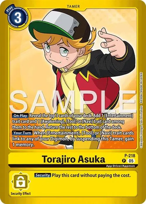 Torajiro Asuka card art