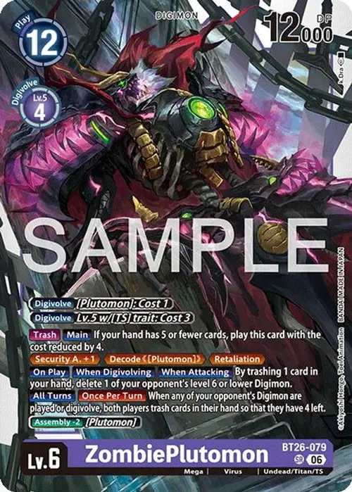 ZombiePlutomon card art