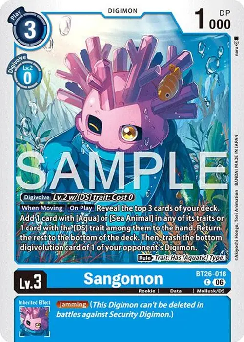 Sangomon card art