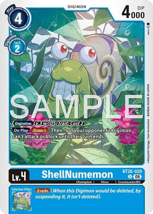ShellNumemon card art