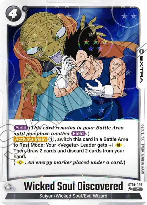 Wicked Soul Discovered (Dragon Ball Pattern) card art
