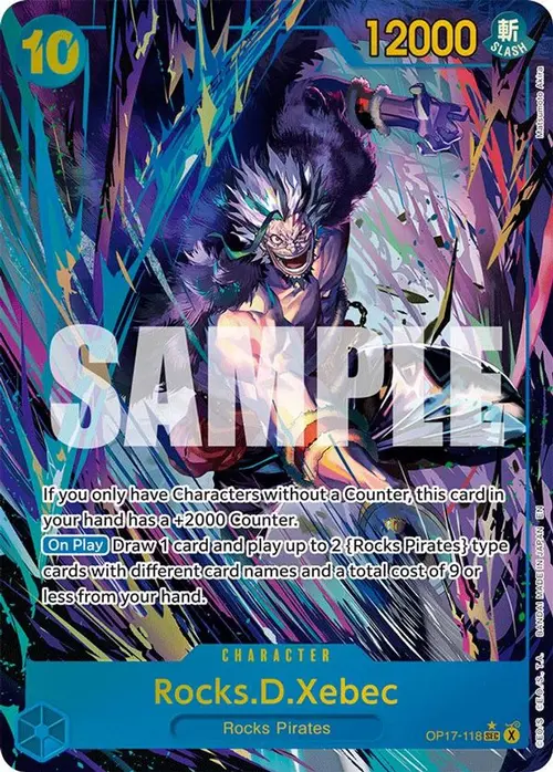 Rocks.D.Xebec (118) (Alternate Art) card art