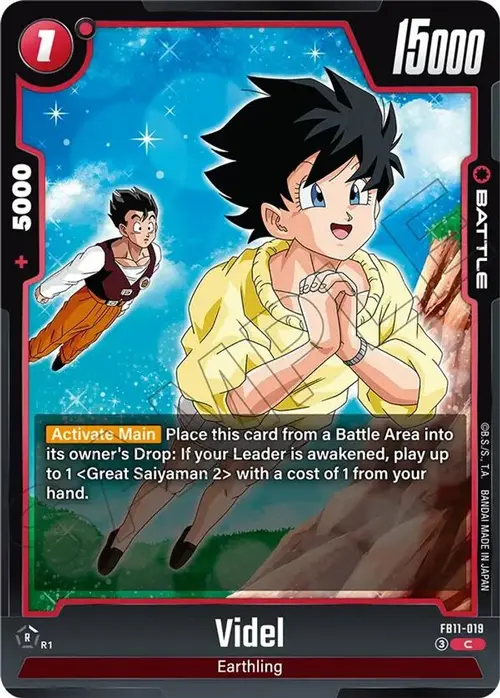 Videl card art