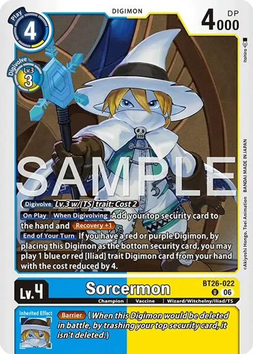 Sorcermon card art