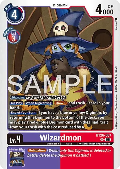 Wizardmon card art