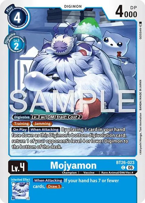 Mojyamon card art