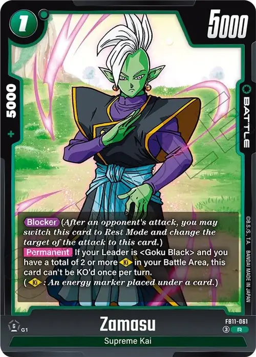 Zamasu - FB11-061 card art