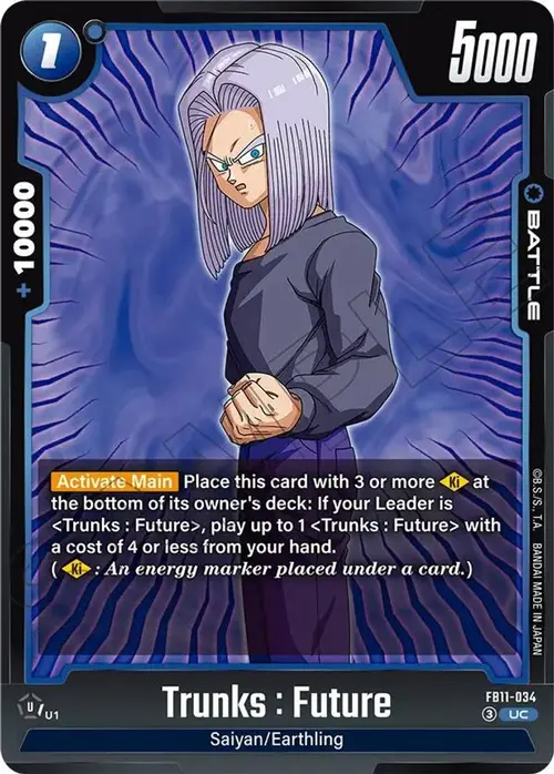 Trunks : Future - FB11-034 card art