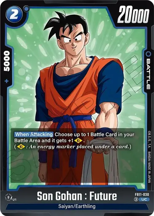 Son Gohan : Future - FB11-030 card art