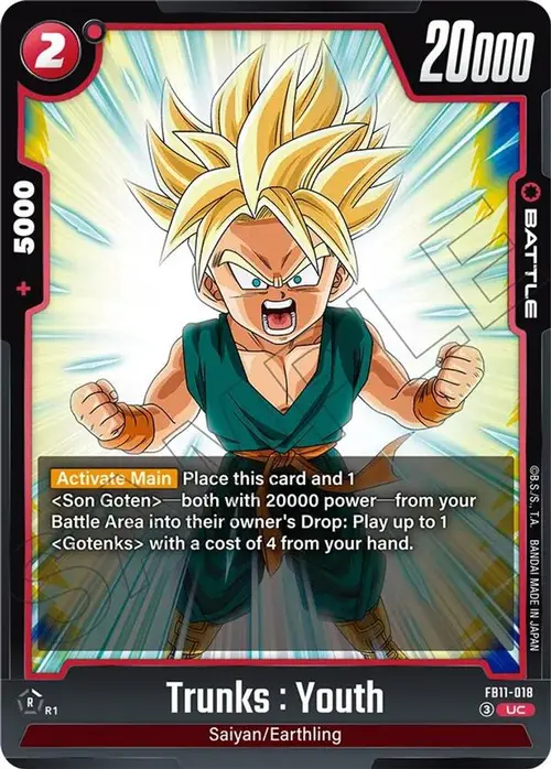 Trunks : Youth - FB11-018 card art