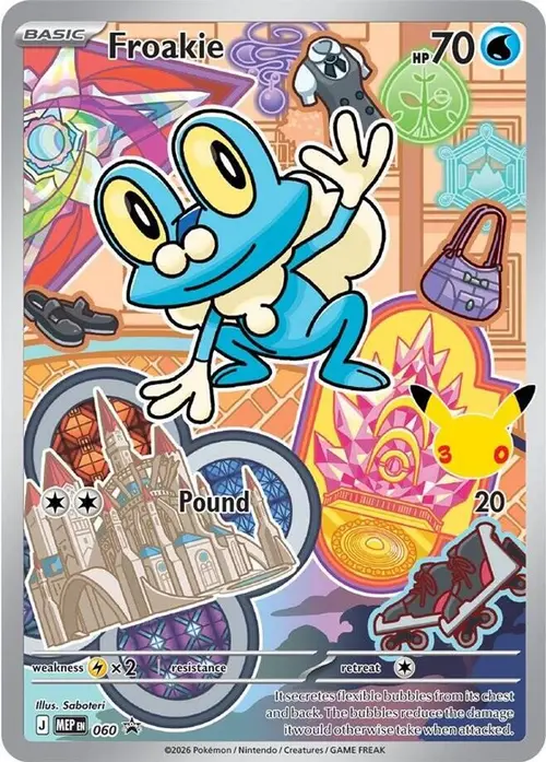 Froakie -  060 card art