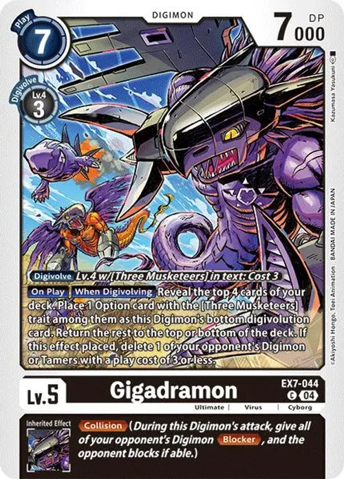 Gigadramon card art