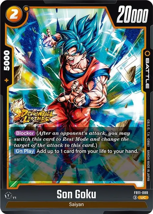 Son Goku - FB11-089 card art