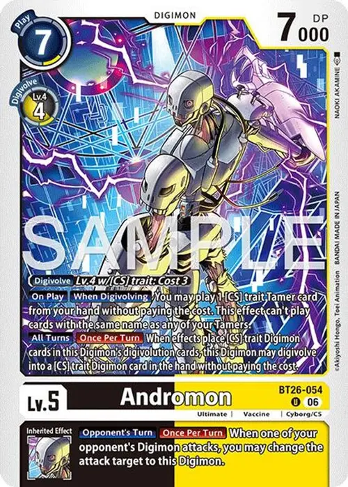 Andromon card art