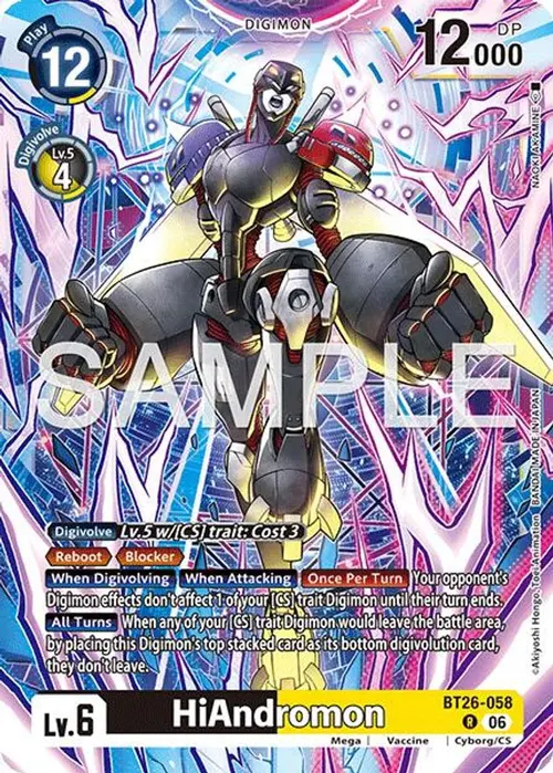 HiAndromon card art