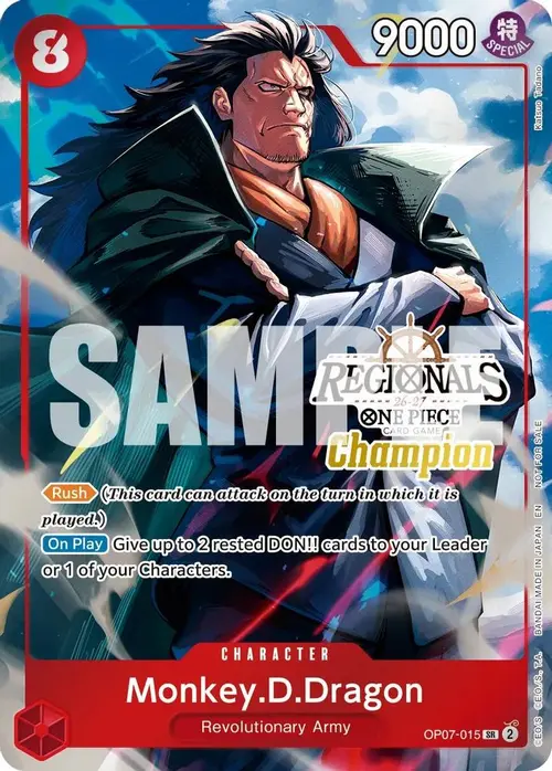 Monkey.D.Dragon (Regionals Champion Card Set 26-27 Vol.2) card art