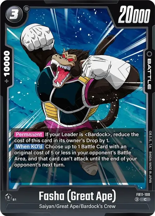 Fasha (Great Ape) card art