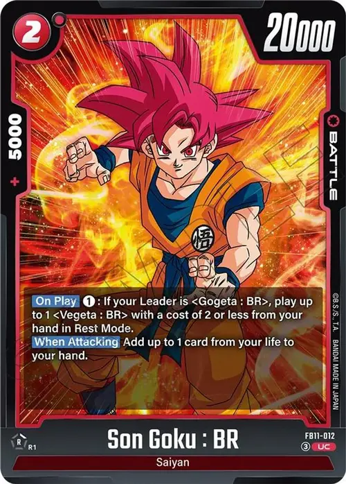 Son Goku : BR card art