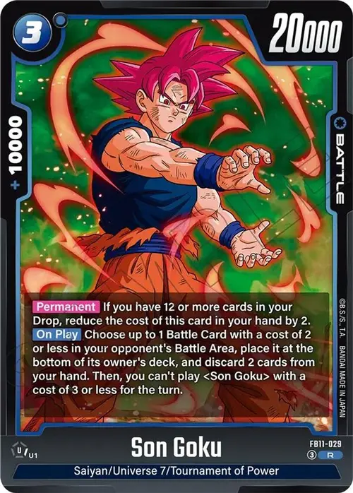 Son Goku - FB11-029 card art