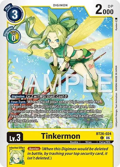 Tinkermon card art